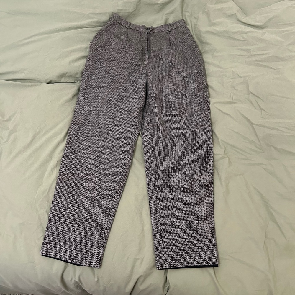 EUC Talbots petites vintage wool trousers